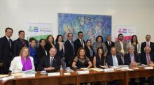 Reunión en la Fundación Carlos Slim para fortalecer la alianza para la Iniciativa Regional para la Eliminación de la Malaria en Mesoamérica, Colombia y República Dominicana